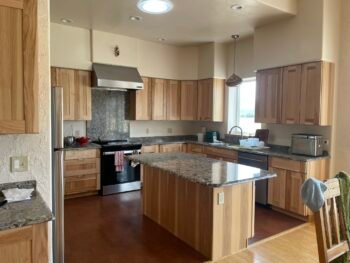 Salida Colorado net zero remodel kitchen